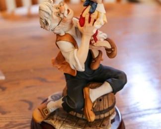 Giuseppe Armani Figurine  | Walt Disney Limited Edition | Pinocchio & Geppetto