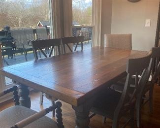 Amish made Farmhouse table, 
72” x 42”