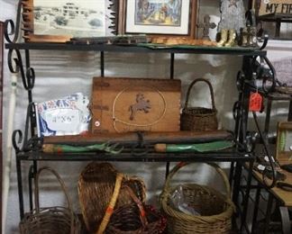 101 ranch and other decor,  baskets