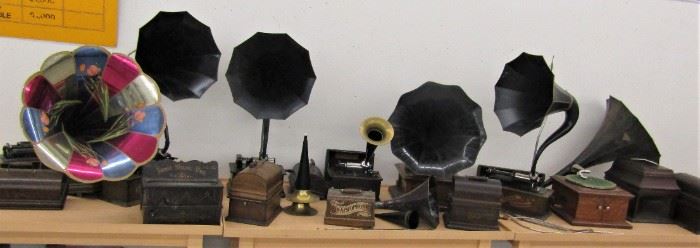 Antique Edison Cylinder Phonograph