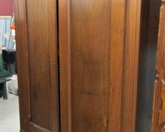  Antique walnut armoire