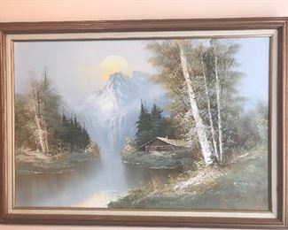 Oil Painting by R. Thomas