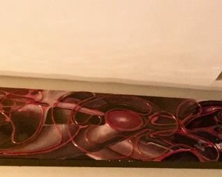 Custom art. Neon glass tubing.