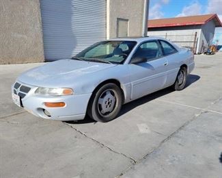 #196 • 1996 Chrysler Sebring: Year: 1996
Make: Chrysler
Model: Sebring
Vehicle Type: Passenger Car
Mileage: 208579
Plate: 4ZQM516
Body Type: 2 Door Coupe
Trim Level: LXi
Drive Line: FWD
Engine Type: V6, 2.5L; SOHC
Fuel Type: Gasoline
Horsepower:
Transmission:
VIN #: 4C3AU52N5TE353598

Features and Notes:
Salvaged 
Sold on Application for Duplicate Title 