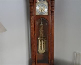 Sligh grandfather clock and it works