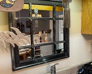 DISTRESSED MIRROR GREAT ADDITION TO ANY ROOM 