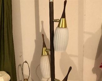 Vintage pole lamp