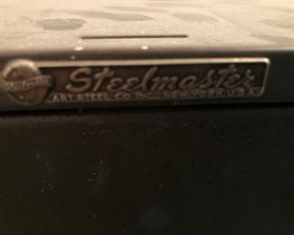 Name brand on file box - Steelmaster