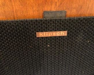 Close up of Klipsch speaker