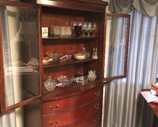 China cabinet - open view