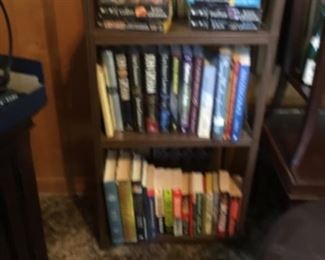 Bookcase & books