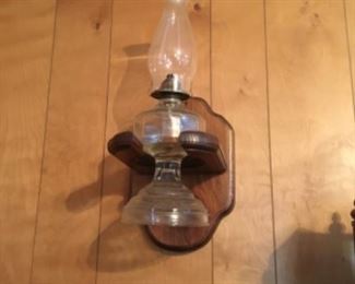 Oil lamp & lamp holder