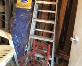 2nd toddler chair & another ladder