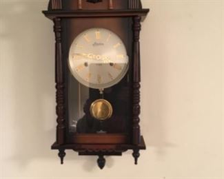 Clock in living room 