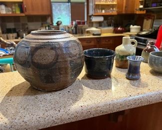 Art pottery collection
