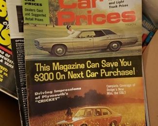 vintage car magazines