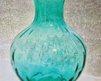 Large Green Vase from Italy