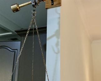 Brass Scale, Wall Mount, as pictured