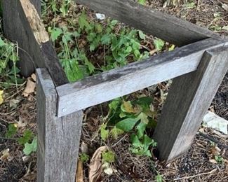 Triangular Stand Made from Very Rare Ironwood
