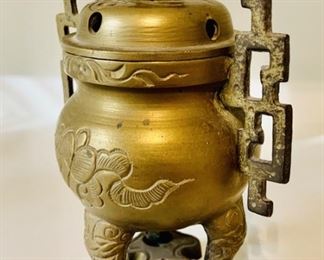 Indonesian Brass Incense Burner