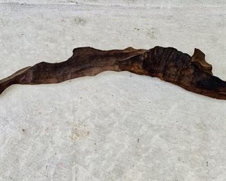 RARE 35in Piece of Ironwood Decor, Great Color