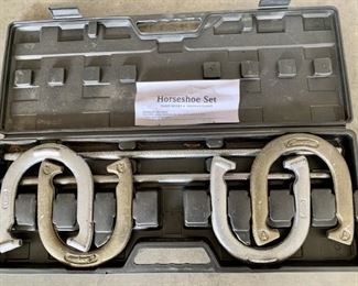 Heavy Duty Horseshoe Set in Case