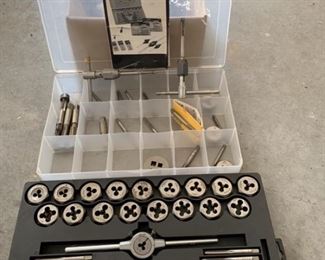 Craftsman Taps, Dies and Threading Set