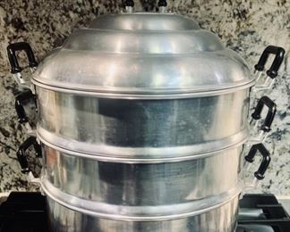 Diamond Brand Aluminum 3-Tier Steamer, Thailand
