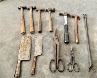 Hammers, Meat Cleavers, and Snips