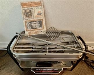 Farberware Open Hearth Electric Broiler with Rotisserie Attachment
