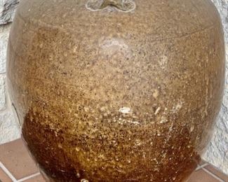 Brown Glazed Pot