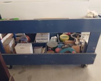 Wooden Tool Cart