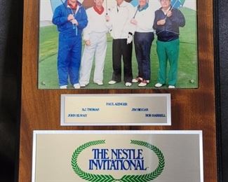 Golf Tournament Team Photo w John Elway, BJ Thomas
& 3 more at the 1989 Nestle Invitational Pro-Am in Orlando, Fl
