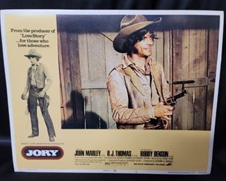 Movie Poster for JORY with John Marley, BJ Thomas
& Robby Benson
