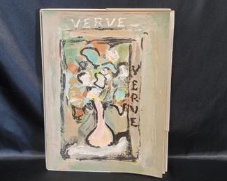 VERVE, Vintage French Quarterly Art Digest, Paris
January - March, 1939