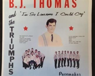 Sign BJ Thomas & The Triumphs with Pacemaker