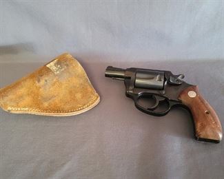 Undercover 38 Special Revolver, Charter Arms with
Belt Holster