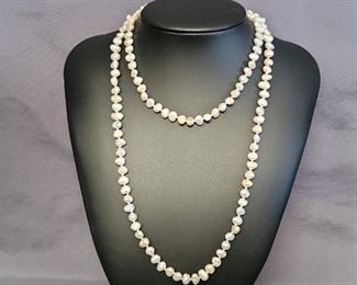 Strand Pink Baroque Pearls, Tl Weight 28.77Grams