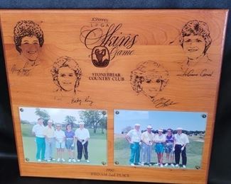 BJ Golf Team Photo JC Penney LPGA Atkins Game
2nd Place 1990 Pro-Am at Stonebriar Country Club