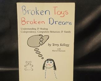 Broken Toys & Broken Dreams Book Signed by Author