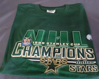 1999 Stanley Cup Dallas Stars Champions Shirt-XXL