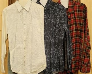 (7) BJ's Long Sleeve Button Up Shirts, as pictured