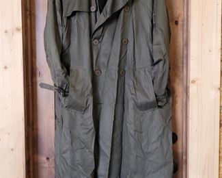 BJ's Armani Full Length All Weather Coat, Size 42