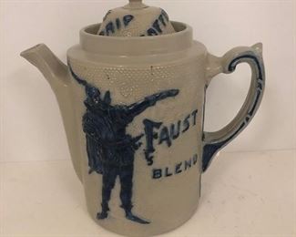 Blanke's Faust Stoneware Coffee Pot