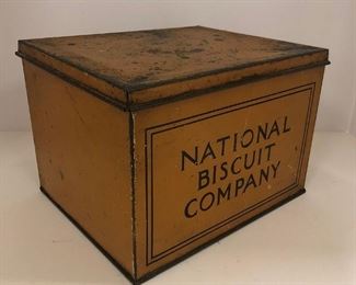 National Biscuit Company Advertising Tin