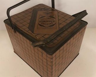 Lorillard's Tobacco Advertising Tin Lunch Box
