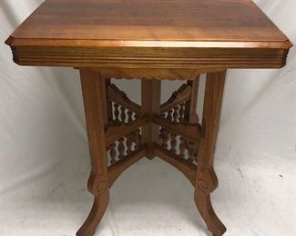 Walnut Victorian Parlor Table