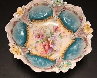 RS Prussia Floral Bowl