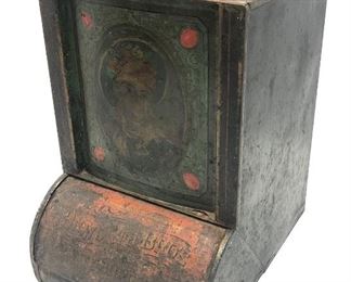 Dillworth Bros. "Ginger" Advertising Store Bin with Portrait