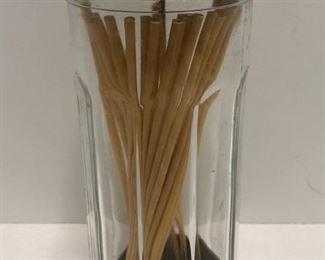 Vintage Malt Shop Straw Dispenser